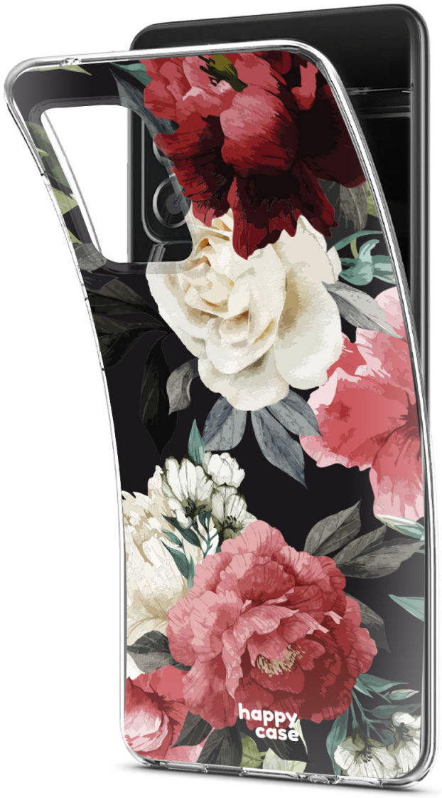 HappyCase Samsung Galaxy A52 / A52S Hoesje Flexibel TPU Rozen afbeelding 6