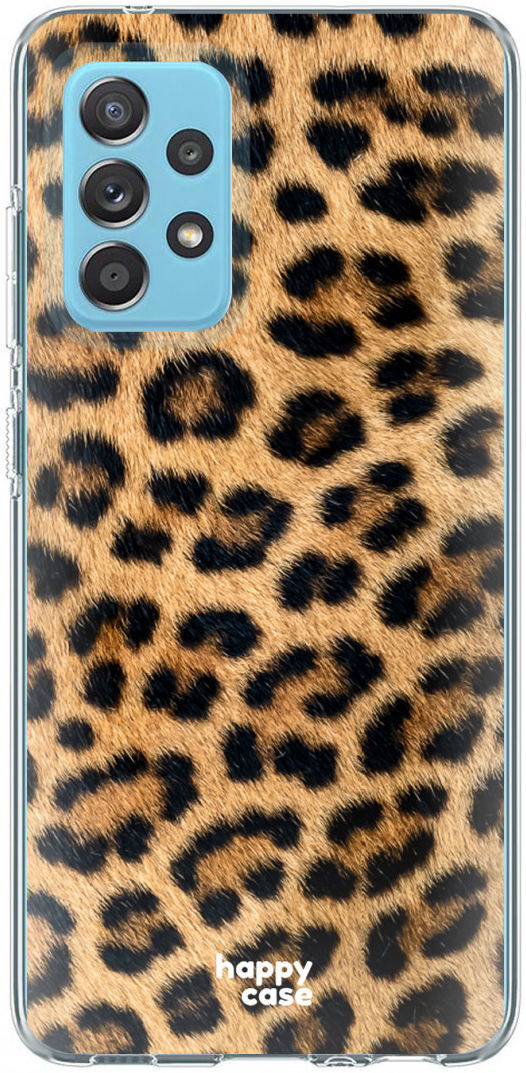Samsung Galaxy A52 / A52S Hoesje Flexibel TPU Wilde Panter afbeelding 1