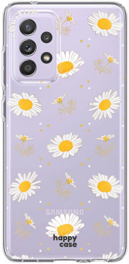 HappyCase Samsung Galaxy A52 / A52S Hoesje Flexibel TPU Bloemen afbeelding 9