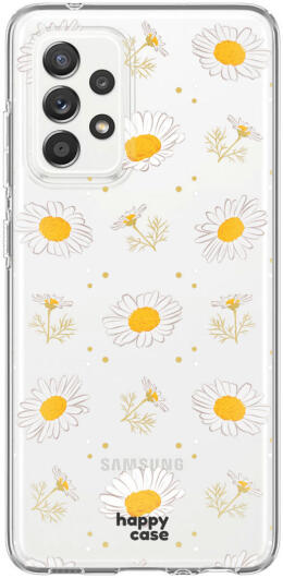 HappyCase Samsung Galaxy A52 / A52S Hoesje Flexibel TPU Bloemen afbeelding 10