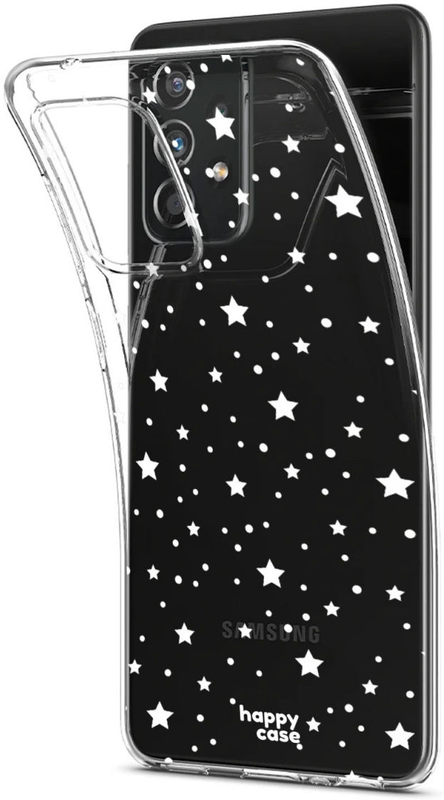 HappyCase Samsung Galaxy A52 / A52S Hoesje Flexibel TPU Sterretjes afbeelding 9