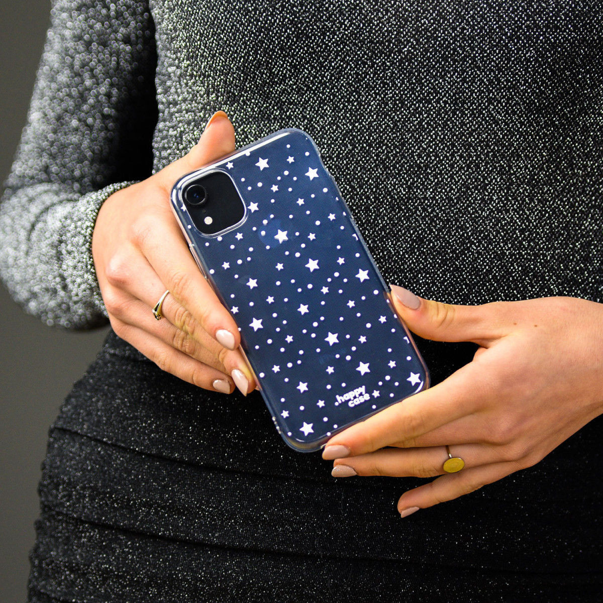 HappyCase Samsung Galaxy A52 / A52S Hoesje Flexibel TPU Sterretjes afbeelding 5