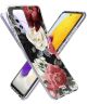 HappyCase Samsung Galaxy A72 Hoesje Flexibel TPU Rozen Print