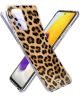 HappyCase Samsung Galaxy A72 Hoesje Flexibel TPU Wilde Panter Print