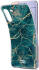 HappyCase Samsung Galaxy S21 Hoesje Flexibel TPU Aqua Marmer Print afbeelding 5