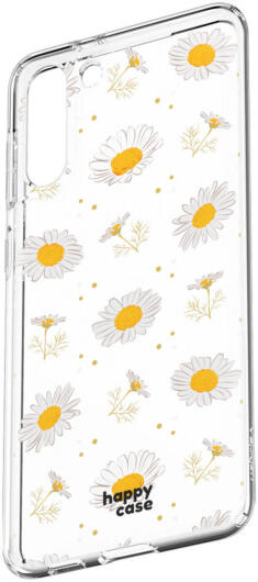 HappyCase Samsung Galaxy S21 Hoesje Flexibel TPU Bloemen Print afbeelding 7