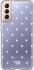 HappyCase Samsung Galaxy S21 Hoesje Flexibel TPU Hartjes Print afbeelding 1