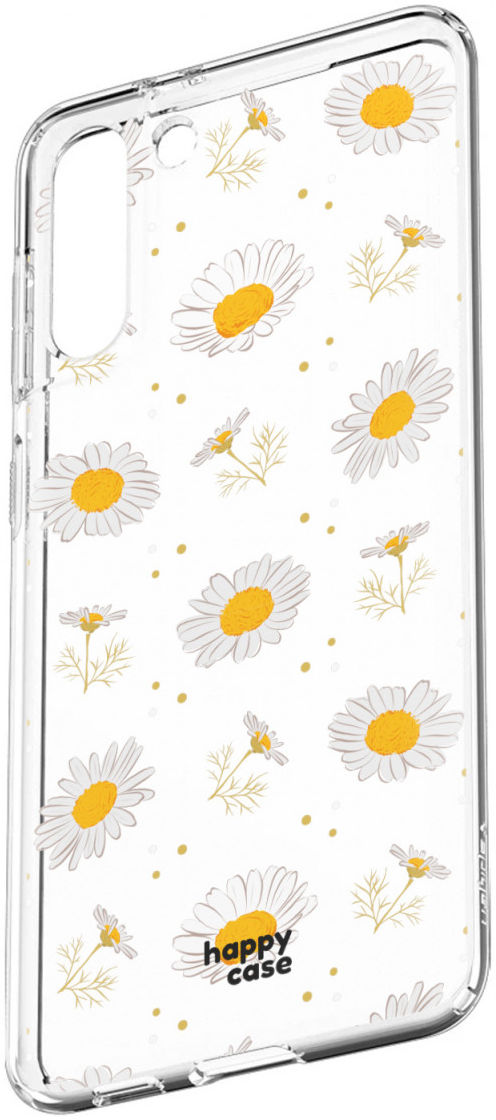 HappyCase Samsung S21 Plus Hoesje Flexibel TPU Bloemen Print afbeelding 7