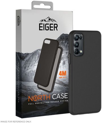 Eiger North Series Oppo Find X3 Lite Hoesje Back Cover Zwart Hoesjes