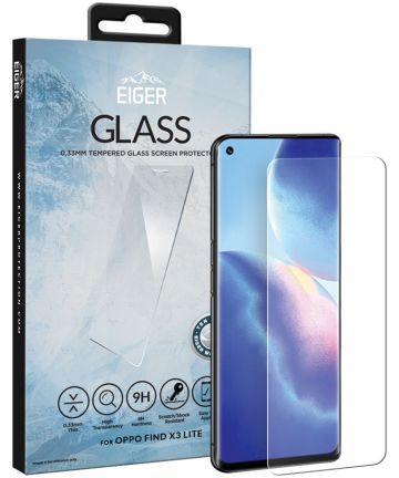 Eiger Oppo Find X3 Lite / Reno5 Tempered Glass Case Friendly Plat Screen Protectors