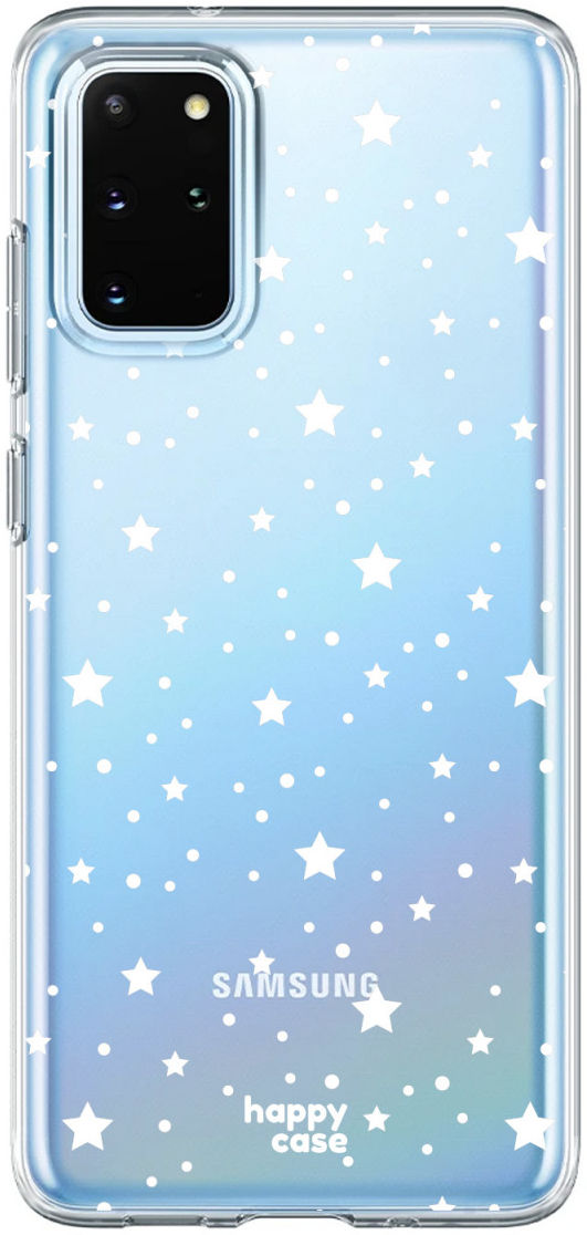 HappyCase Galaxy S20 FE Hoesje Flexibel TPU Sterretjes Print afbeelding 1