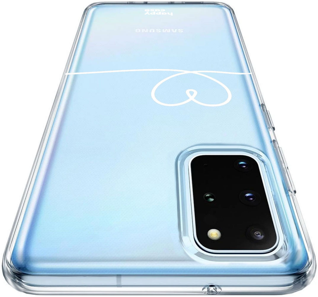 HappyCase Galaxy S20 FE Hoesje Flexibel TPU Hartje Print afbeelding 8
