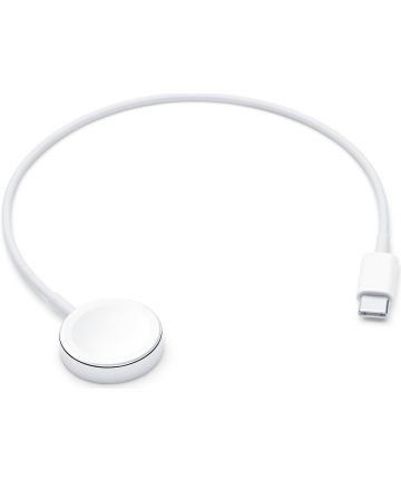 Originele Apple Watch Magnetische USB-C Oplaadkabel 0.3 Meter Wit Kabels