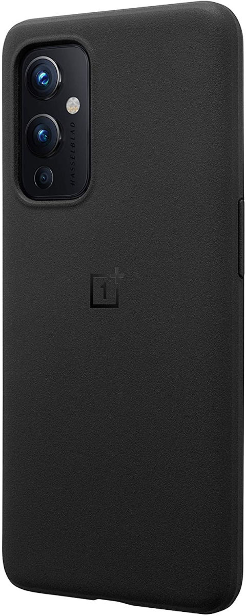 Origineel OnePlus 9 Hoesje Sandstone Back Cover Zwart afbeelding 2