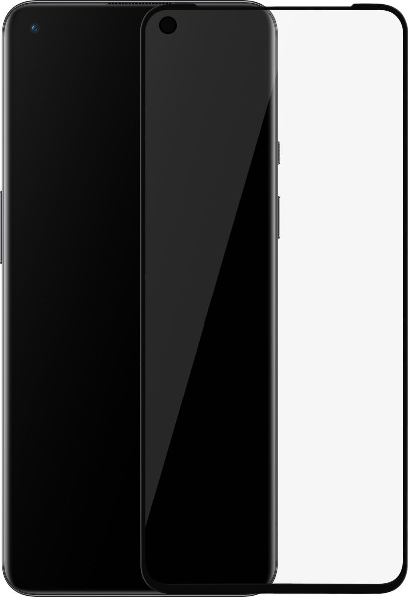 Originele OnePlus 9 3D Tempered Glass Screen Protector Zwart afbeelding 2