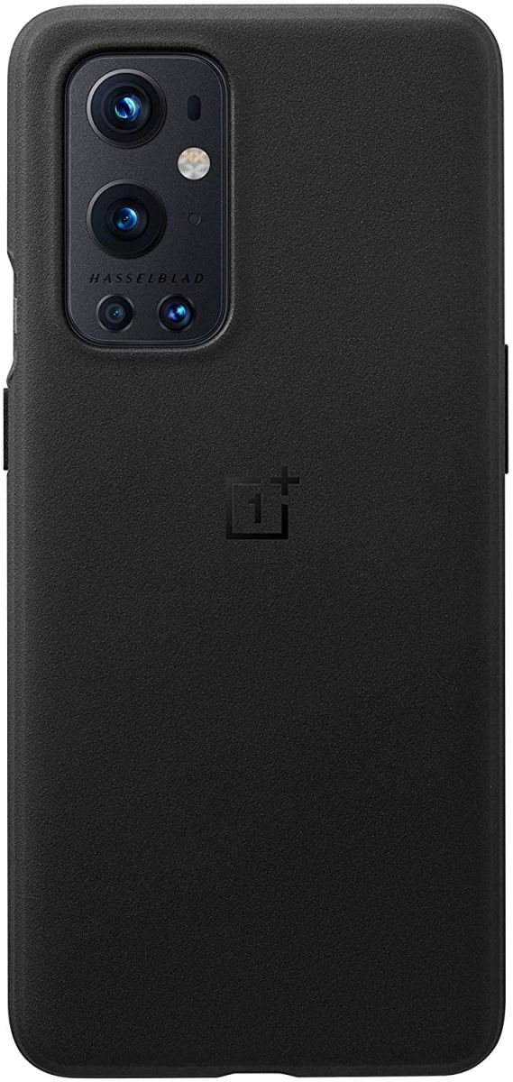 Origineel OnePlus 9 Pro Hoesje Sandstone Back Cover Zwart afbeelding 1