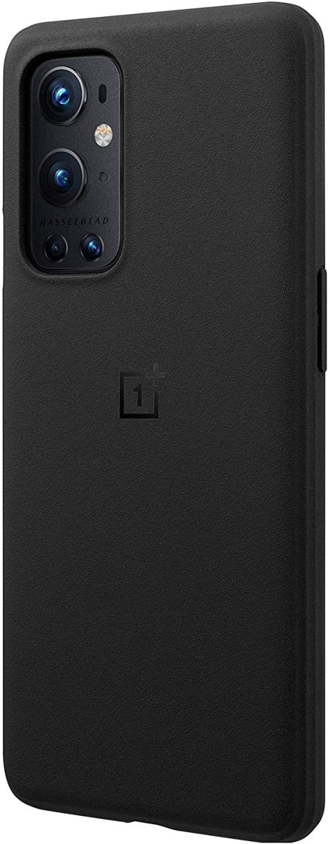 Origineel OnePlus 9 Pro Hoesje Sandstone Back Cover Zwart afbeelding 2