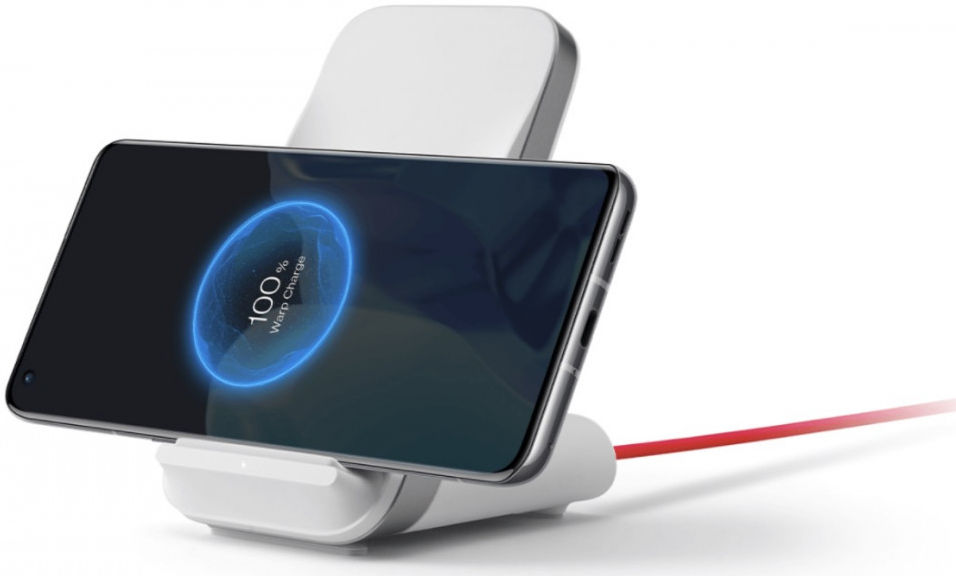 OnePlus Warp Charge 50W Fast Charge Draadloze Oplader Wit afbeelding 5