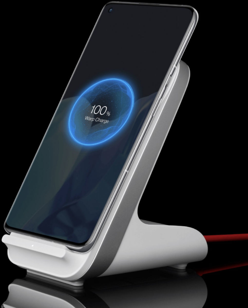 OnePlus Warp Charge 50W Fast Charge Draadloze Oplader Wit afbeelding 6