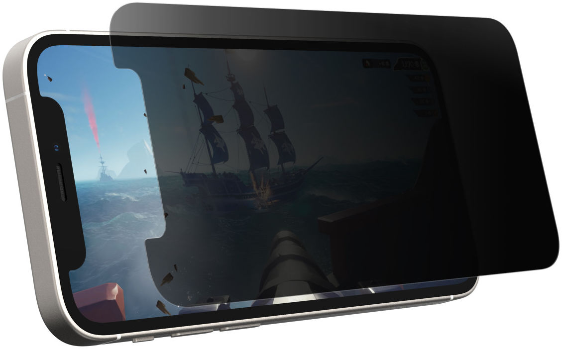 OtterBox Gaming Series iPhone 12 Mini Screenprotector Privacy Glass afbeelding 1