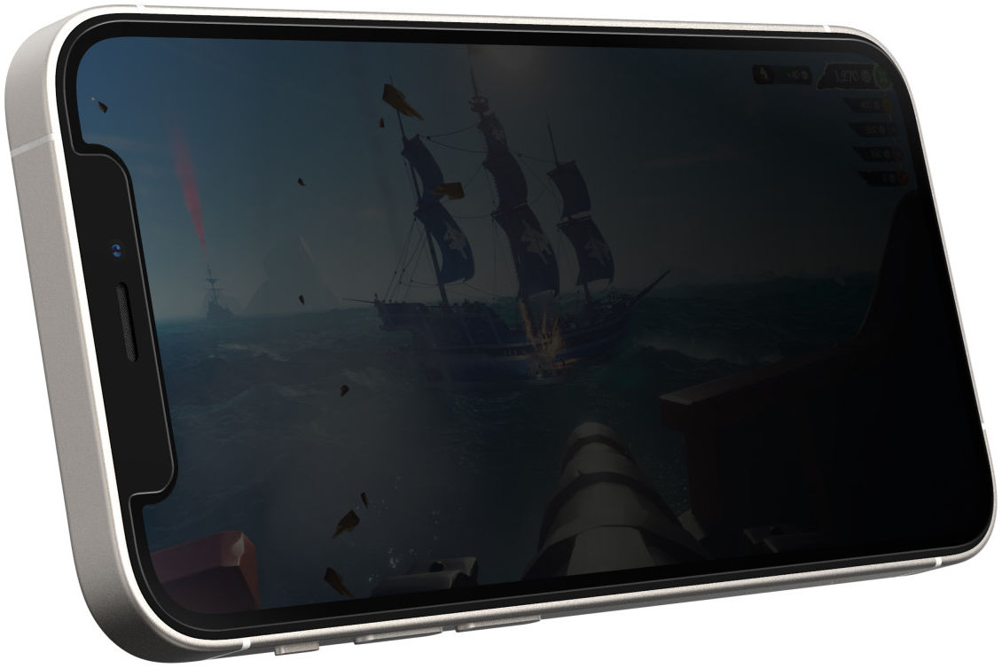 OtterBox Gaming Series iPhone 12 Mini Screenprotector Privacy Glass afbeelding 5