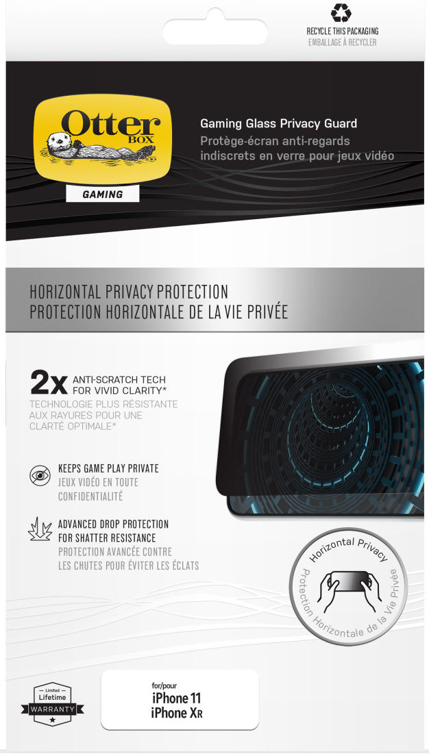 OtterBox Gaming Series Apple iPhone 11 Screenprotector Privacy Glass afbeelding 7