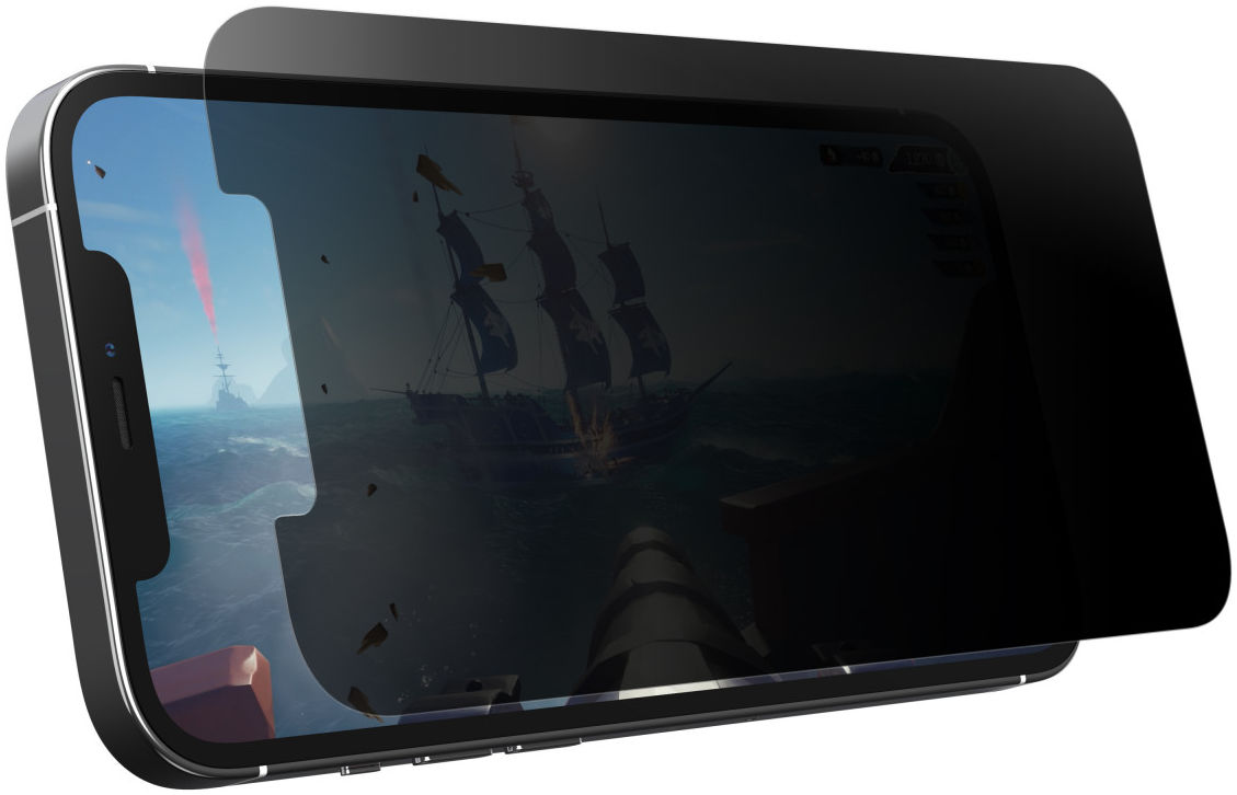 OtterBox Gaming Series iPhone 12 Pro Max Screenprotector Privacy Glass afbeelding 1