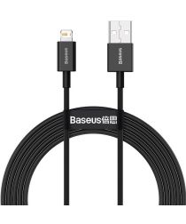 Baseus Superior Series USB naar Apple Lightning 2.4A Zwart 2 Meter