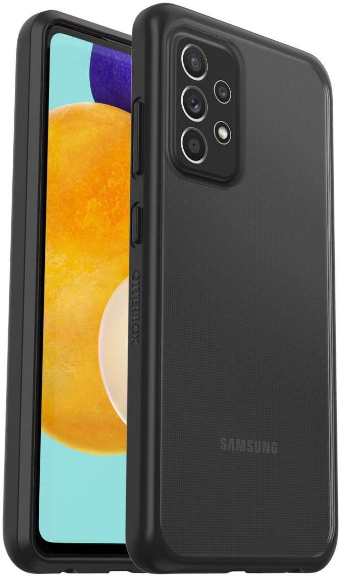 OtterBox React Samsung Galaxy A52 / A52S Hoesje Transparant Zwart afbeelding 1