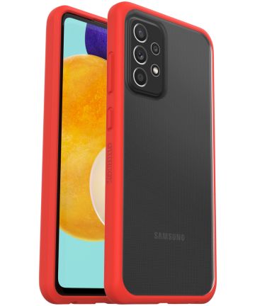OtterBox React Samsung Galaxy A52 / A52S Hoesje Transparant Rood Hoesjes