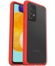 OtterBox React Samsung Galaxy A52 / A52S Hoesje Transparant Rood