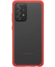 OtterBox React Samsung Galaxy A52 / A52S Hoesje Transparant Rood