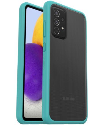 OtterBox React Samsung Galaxy A72 Hoesje Transparant Blauw Hoesjes