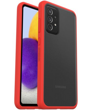 OtterBox React Samsung Galaxy A72 Hoesje Transparant Rood Hoesjes