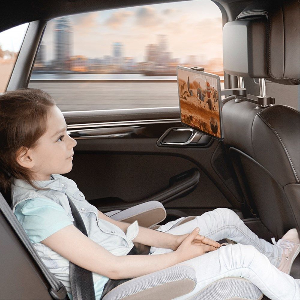 Baseus Verstelbare Tablet/Smartphone Houder Hoofdsteun voor in de Auto afbeelding 12