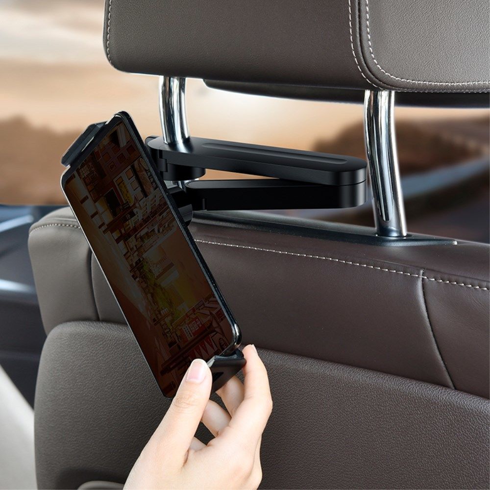 Baseus Verstelbare Tablet/Smartphone Houder Hoofdsteun voor in de Auto afbeelding 11