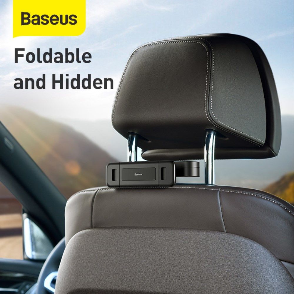 Baseus Verstelbare Tablet/Smartphone Houder Hoofdsteun voor in de Auto afbeelding 9