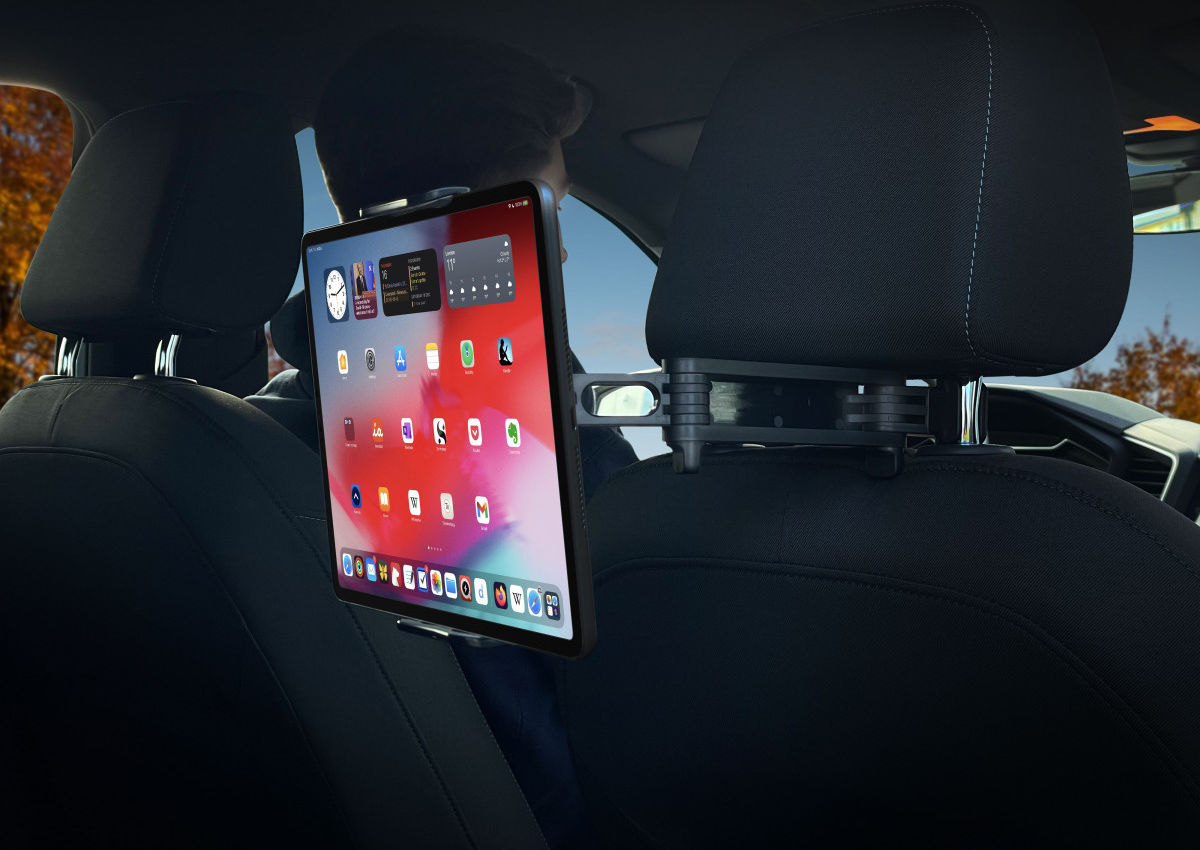 Baseus Verstelbare Tablet/Smartphone Houder Hoofdsteun voor in de Auto afbeelding 4