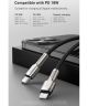 Baseus Cafule Series USB-C naar Apple Lightning Kabel PD 20W 1m Wit