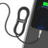 Baseus Cafule Series USB-A naar Lightning Kabel 1 Meter Metaal Zwart afbeelding 6
