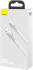 Baseus Cafule Series USB-A naar Lightning Kabel 2 Meter Metaal Wit afbeelding 6
