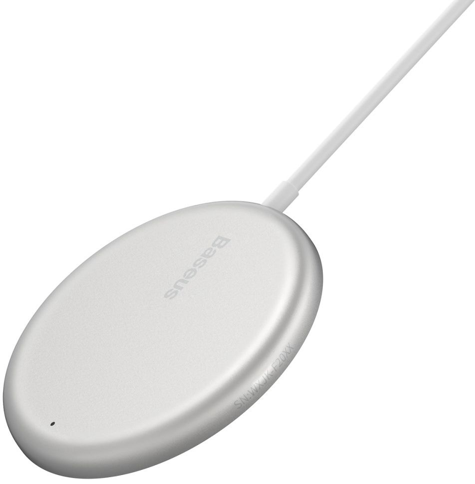 Baseus Simple 15W Draadloze Magnetische Oplader voor MagSafe Wit afbeelding 11