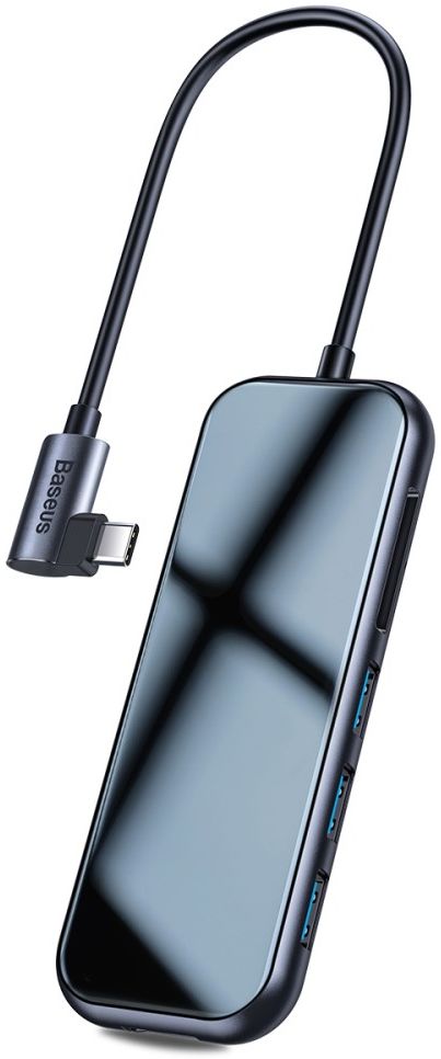 Baseus USB-C / USB / HDMI / SD 7-in-1 Hub voor Laptop/MacBook Grijs afbeelding 10