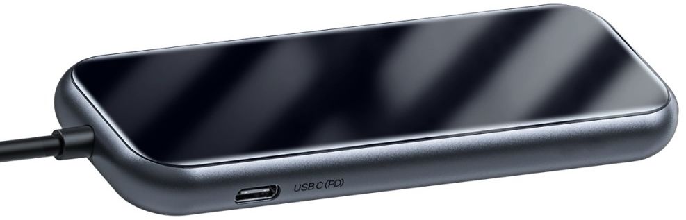 Baseus USB-C / USB / HDMI / SD 7-in-1 Hub voor Laptop/MacBook Grijs afbeelding 12