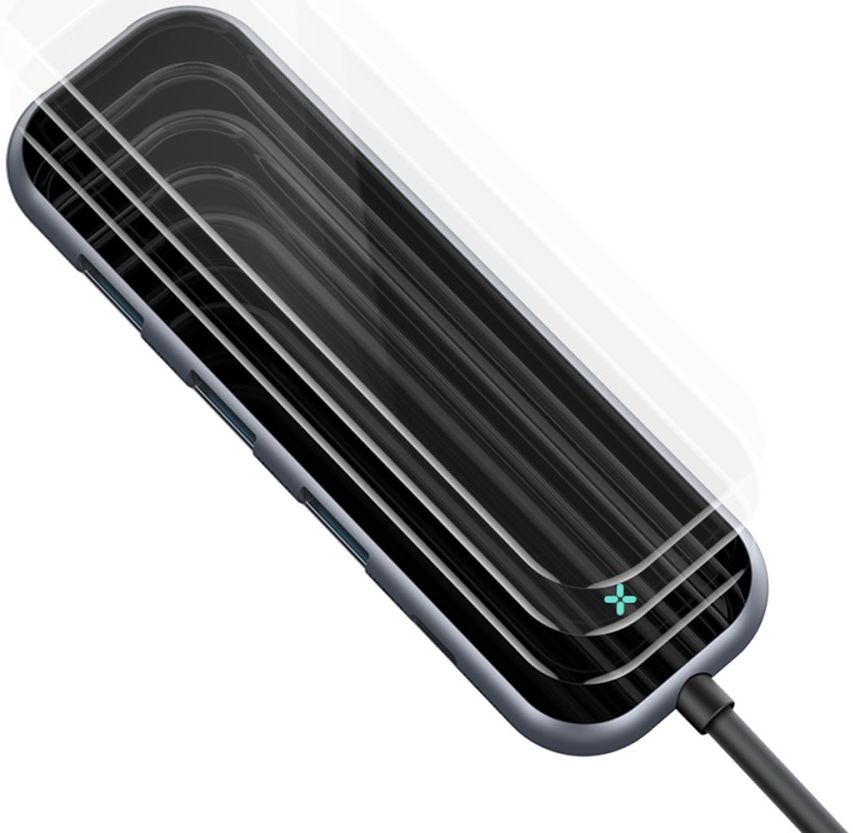 Baseus USB-C / USB / HDMI / SD 7-in-1 Hub voor Laptop/MacBook Grijs afbeelding 13