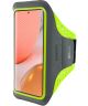 Mobiparts Comfort Fit Armband Samsung Galaxy A72 Sporthoesje Groen