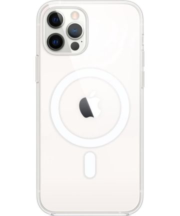 Apple iPhone 12 / 12 Pro Hoesje voor MagSafe Dun TPU Transparant Hoesjes