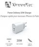 XtremeMac USB-C Snellader 20W met Power Delivery Wit