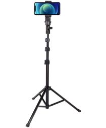 Uitschuifbare Tripod Stand / Selfie Stick voor Smartphones tot 6 Inch