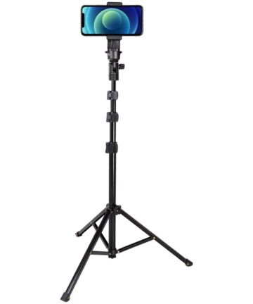 Uitschuifbare Tripod Stand / Selfie Stick voor Smartphones tot 6 Inch Houders